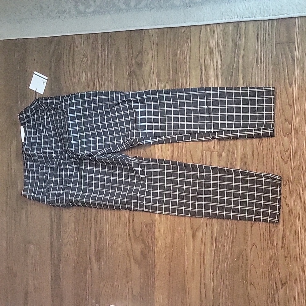 Print work pants